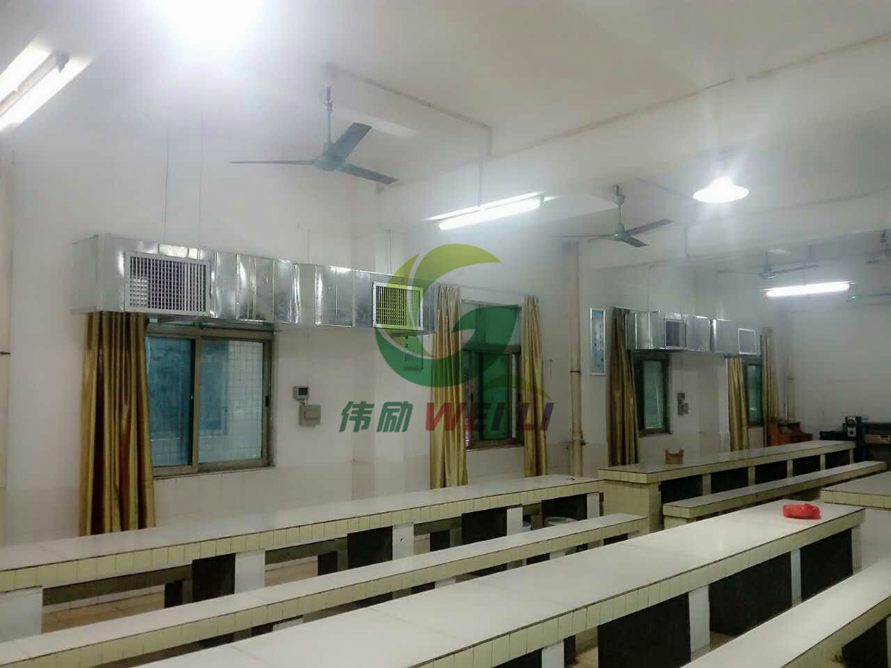 饭堂通风降温设备工程